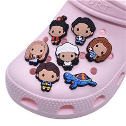 Harry Potter anime rubber shoe sticker price for 100pcs