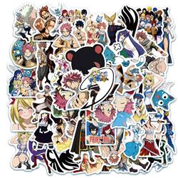 Fairy Tail anime waterproof stickers (50pcs a set)