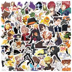 hitman rebornl anime waterproof stickers (50pcs a set)