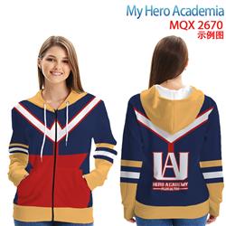 My Hero Academia anime hoodie