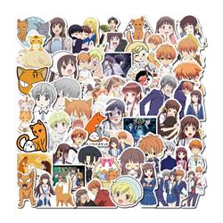 Fruit basket anime waterproof stickers (50pcs a set)