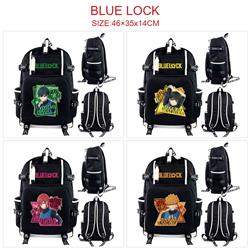 Blue Lock anime Backpack bag 46*35*14cm