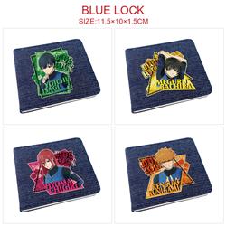 Blue Lock anime wallet 11.5*10*1.5cm