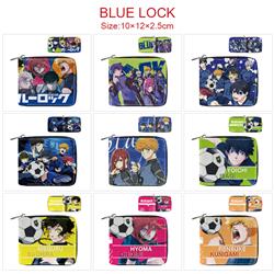 Blue Lock anime wallet 10*12*2.5cm
