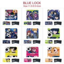 Blue Lock anime wallet 11.5*9.5*2cm