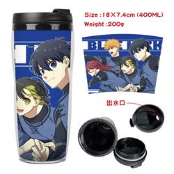 Blue Lock anime Starbucks cup