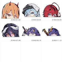 Darling In The Franxx anime car sticker