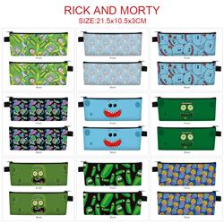 Rick and Morty anime pencil bag 21.5*10.5*3cm