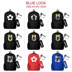 Blue Lock anime bag+Small pencil case set