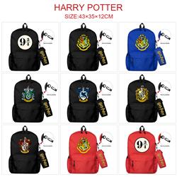 Harry Potter anime bag+Small pencil case set