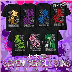 Seven Deadly Sins anime T-shirt