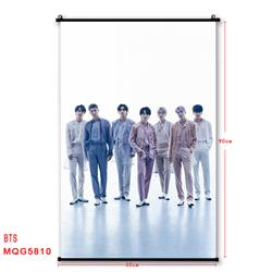 BTS anime wallscroll 60*90cm