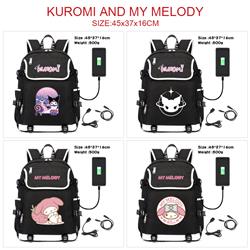 Kuromi anime bag