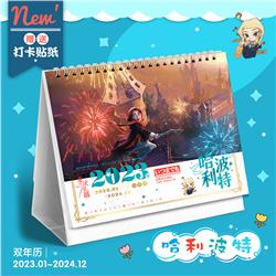 Harry Potter anime Desk calendar