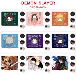 demon slayer kimets anime Mouse pad 20*24cm price for 5 pcs