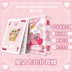 Kirby anime poker 54 pcs a set