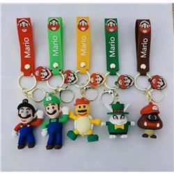 super mario anime figure keychain price for 1 pcs