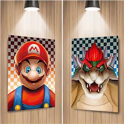 super Mario anime 3d poster