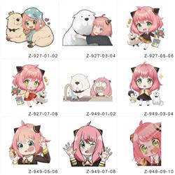 SPY×FAMILY anime car sticker