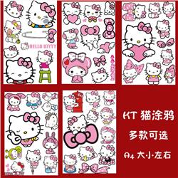 helloKitty anime car sticker