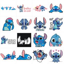 Stitch anime car sticker