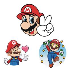 super Mario anime car sticker