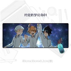 The Promised Neverland anime mouse pad 80*30cm