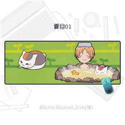 natsume yuujinchou anime mouse pad 80*30cm