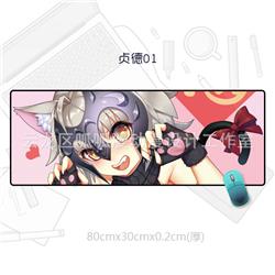 Fate  anime mouse pad 80*30cm