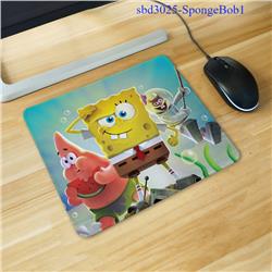 Spongbob anime desk pad 25*30*0.3cm locking edge & 20*24*0.2cm non locking edge