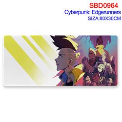 cyberpunk edgerunners anime Mouse pad 80*30cm