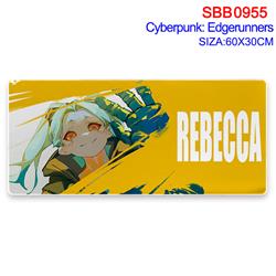 cyberpunk edgerunners anime Mouse pad 60*30cm