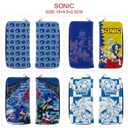 Sonic anime wallet 19*9.5*2.5cm