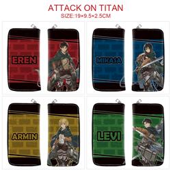 Attack On Titan anime wallet 19*9.5*2.5cm