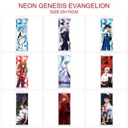 EVA anime wallscroll 25*70cm price for 5 pcs