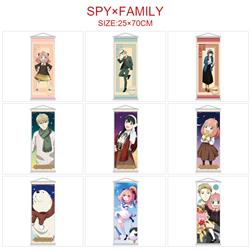 SPY×FAMILY anime wallscroll 25*70cm price for 5 pcs