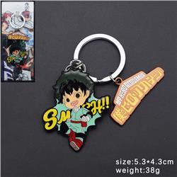 My Hero Academia anime keychain