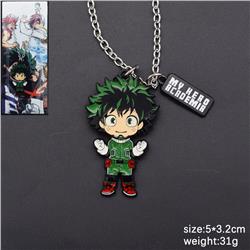 My Hero Academia anime necklace