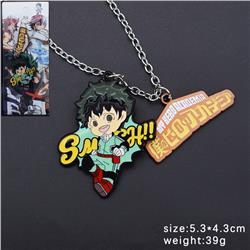 My Hero Academia anime necklace