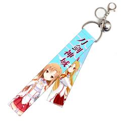 sword art online anime keychain