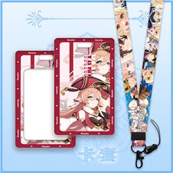 Genshin Impact anime lanyard phonestrap