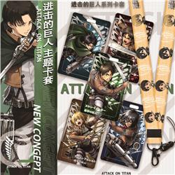 Attack On Titan anime lanyard phonestrap