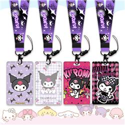 Kuromi anime lanyard phonestrap