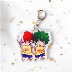 My Hero Academia anime keychain