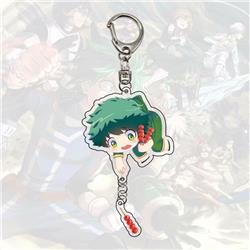 My Hero Academia anime keychain