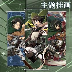 Attack On Titan anime wallscroll 25*75cm