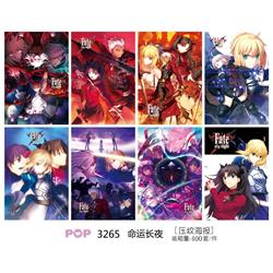 Fate anime poster price for a set of 8 pcs