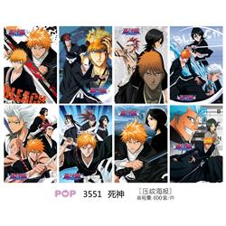 Bleach anime poster price for a set of 8 pcs