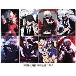 Tokyo Ghoul anime poster price for a set of 8 pcs