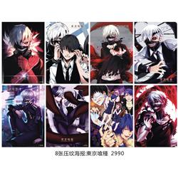 Tokyo Ghoul anime poster price for a set of 8 pcs